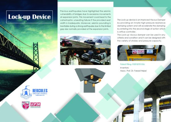 Lock-up Device for Seismic Protection | HERCULES STRUCTURAL SYSTEMS
